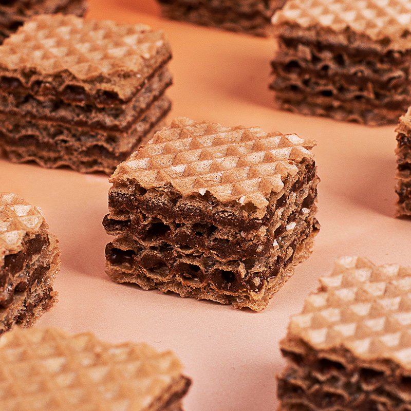 Chocolate Wafer Bite Size details