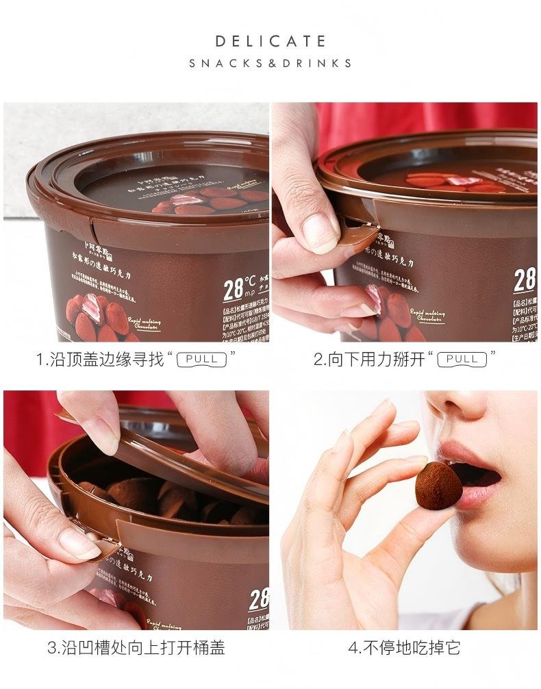 Instant Compound Chocolate Truffles package details