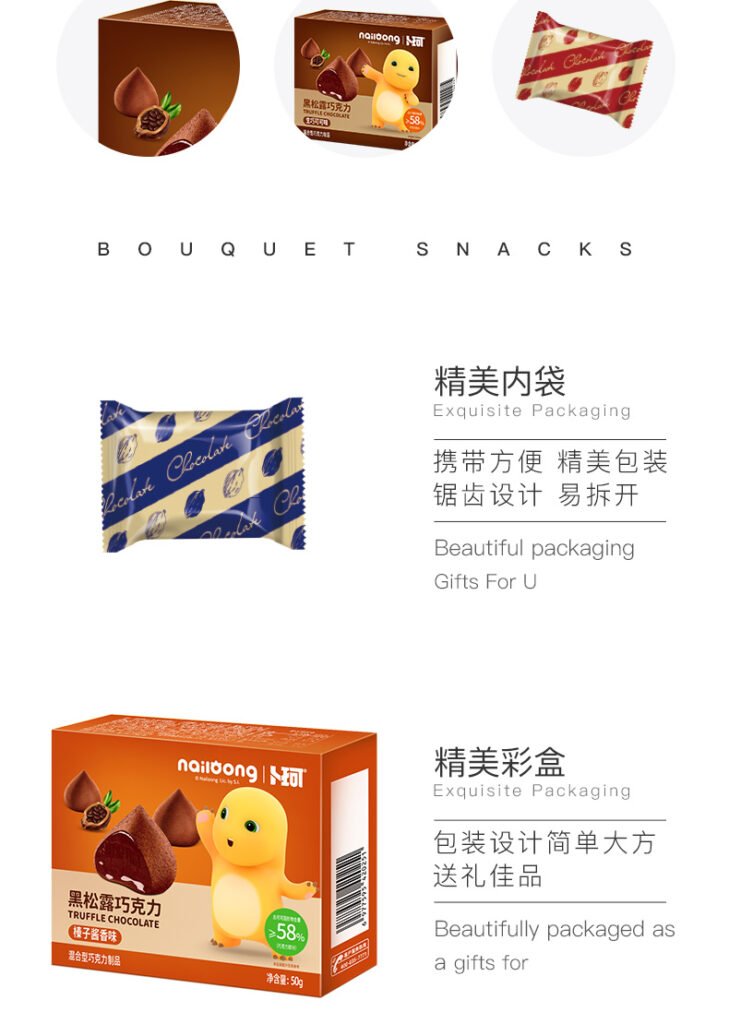 Nailoong Chocolate Truffle package informations Nailoong Chocolate Truffle package informations
