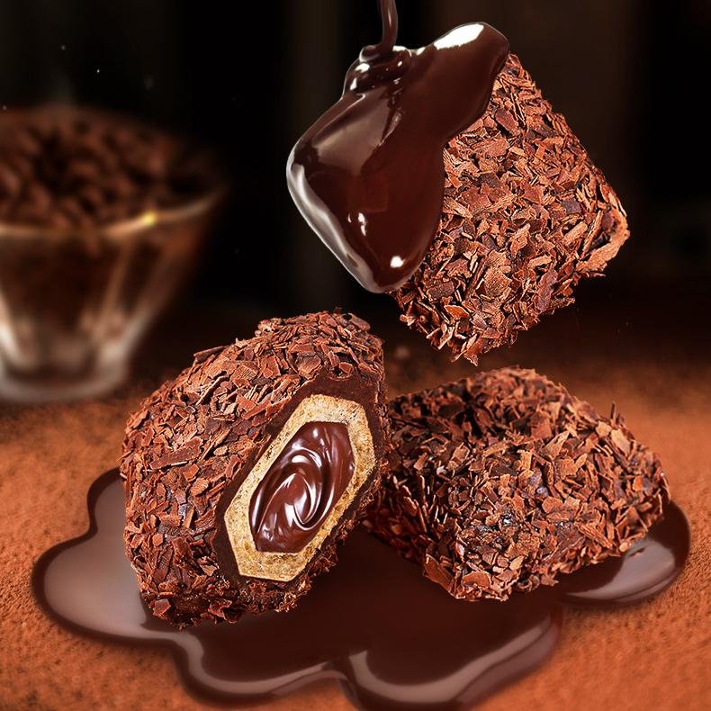 Wafer Covered With Compound Chocolate (3)